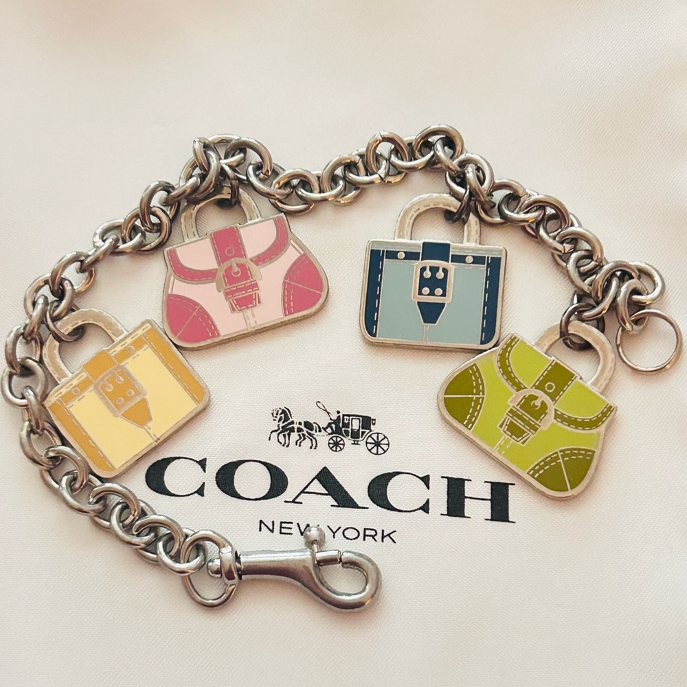 Coach Purse Charm Bracelet - Picture 4 of 9